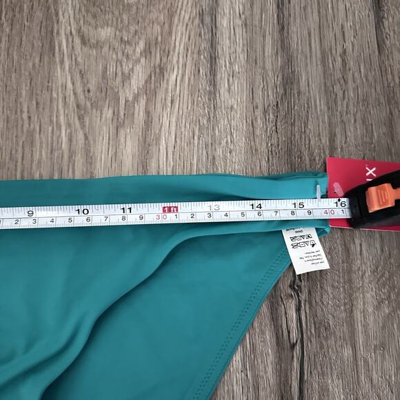 NWT SPANX Bikini Bottom Size Medium Mystic Green Swim Shaping Womens Swimwear - Picture 6 of 6